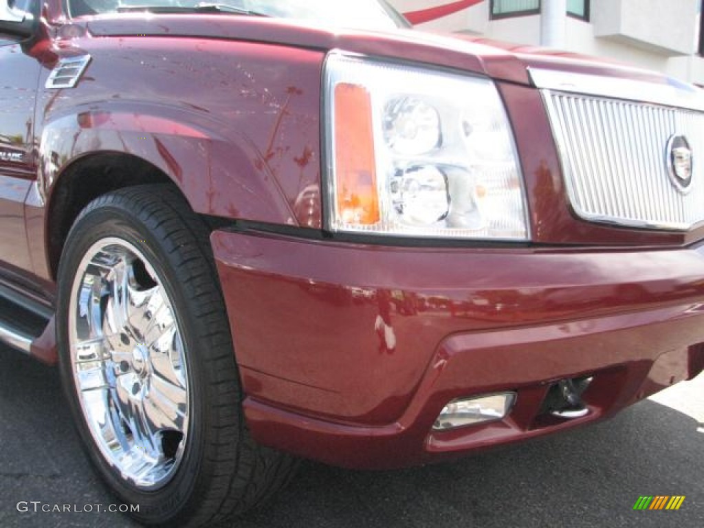 2003 Escalade AWD - Infra Red / Shale photo #2