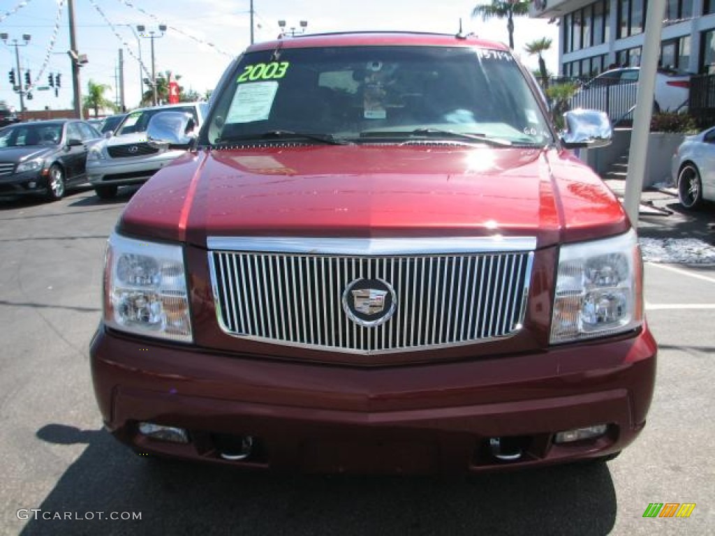 2003 Escalade AWD - Infra Red / Shale photo #3