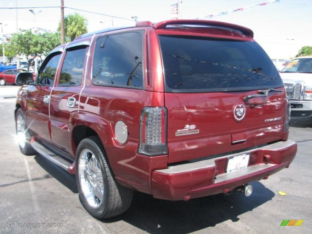 2003 Escalade AWD - Infra Red / Shale photo #6
