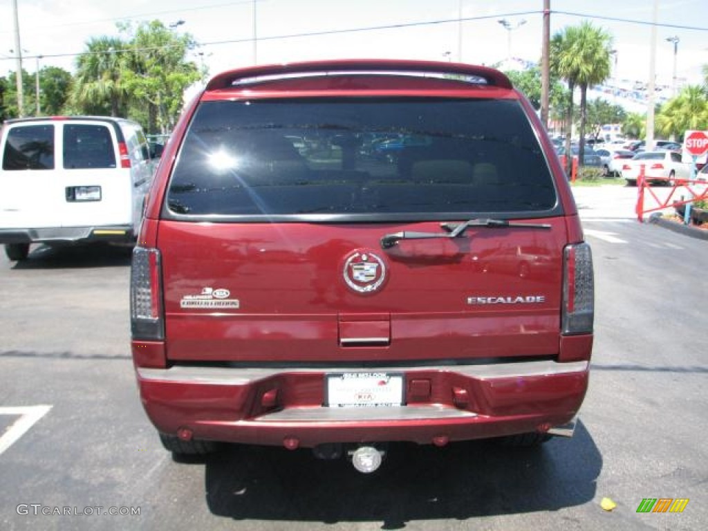 2003 Escalade AWD - Infra Red / Shale photo #7
