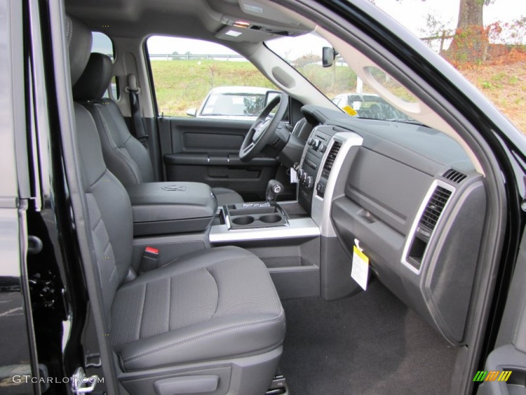 2012 Ram 1500 Sport Quad Cab - Black / Dark Slate Gray photo #9