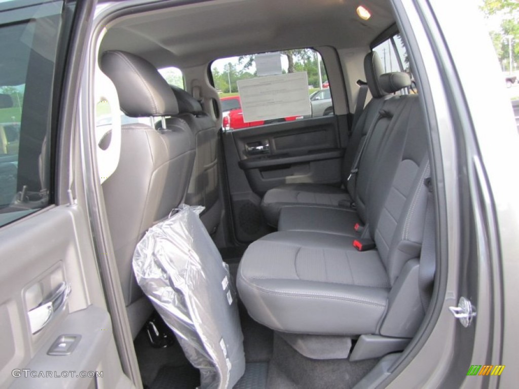 Dark Slate Gray Interior 2012 Dodge Ram 1500 Sport Crew Cab Photo #54644568