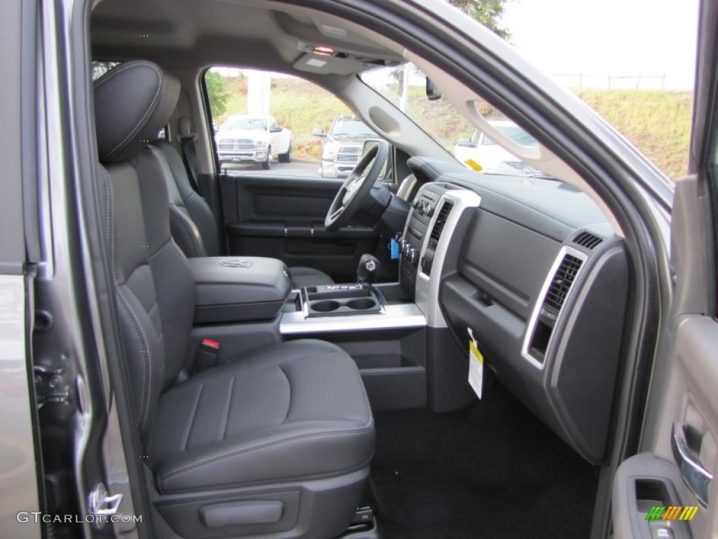 Dark Slate Gray Interior 2012 Dodge Ram 1500 Sport Crew Cab Photo #54644577