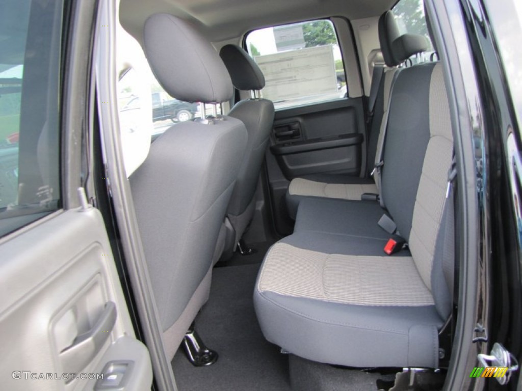 Dark Slate Gray/Medium Graystone Interior 2012 Dodge Ram 1500 Express Quad Cab Photo #54644693