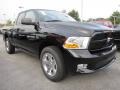 2012 Black Dodge Ram 1500 Express Quad Cab  photo #4