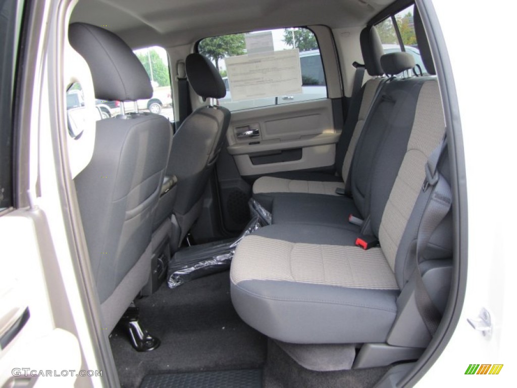 2012 Ram 1500 Big Horn Crew Cab - Bright White / Dark Slate Gray/Medium Graystone photo #8