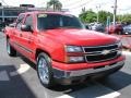 2007 Victory Red Chevrolet Silverado 1500 Classic LS Crew Cab  photo #1