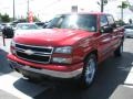 2007 Victory Red Chevrolet Silverado 1500 Classic LS Crew Cab  photo #5