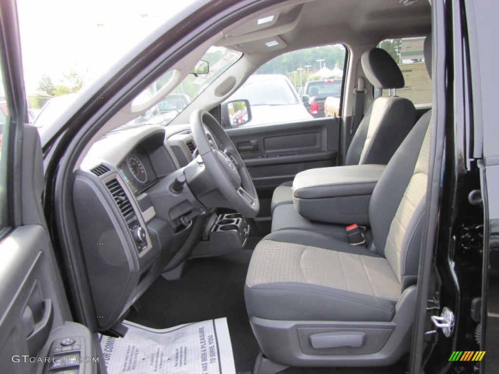 Dark Slate Gray/Medium Graystone Interior 2012 Dodge Ram 1500 Express Quad Cab Photo #54645147