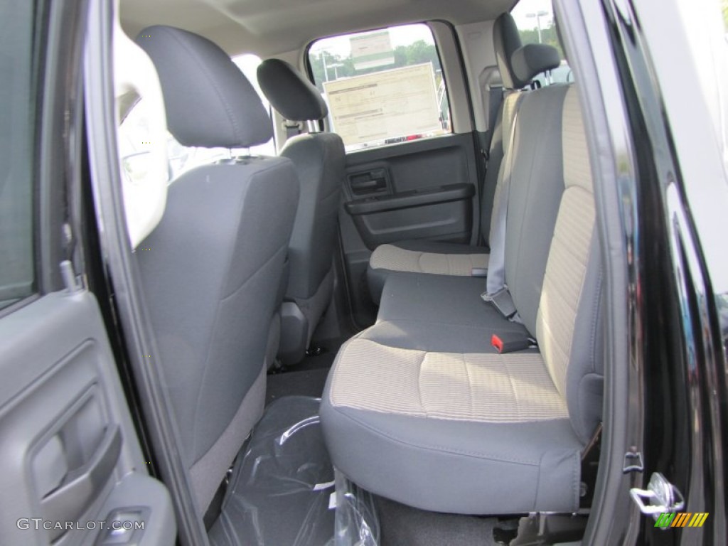Dark Slate Gray/Medium Graystone Interior 2012 Dodge Ram 1500 Express Quad Cab Photo #54645156