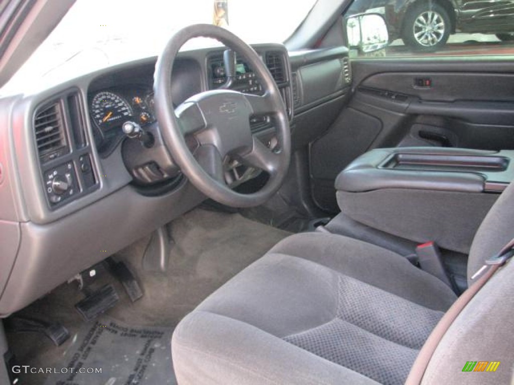 2007 Silverado 1500 Classic LS Crew Cab - Victory Red / Dark Charcoal photo #17