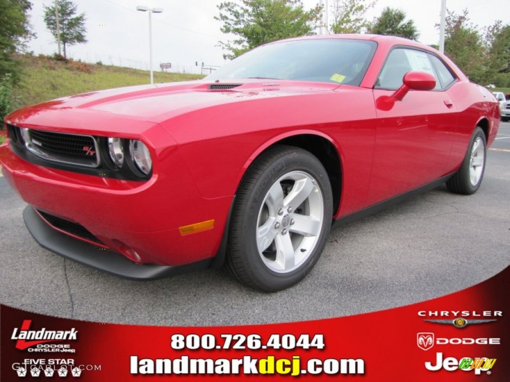 2012 Challenger R/T - Redline 3 Coat Pearl / Dark Slate Gray photo #1