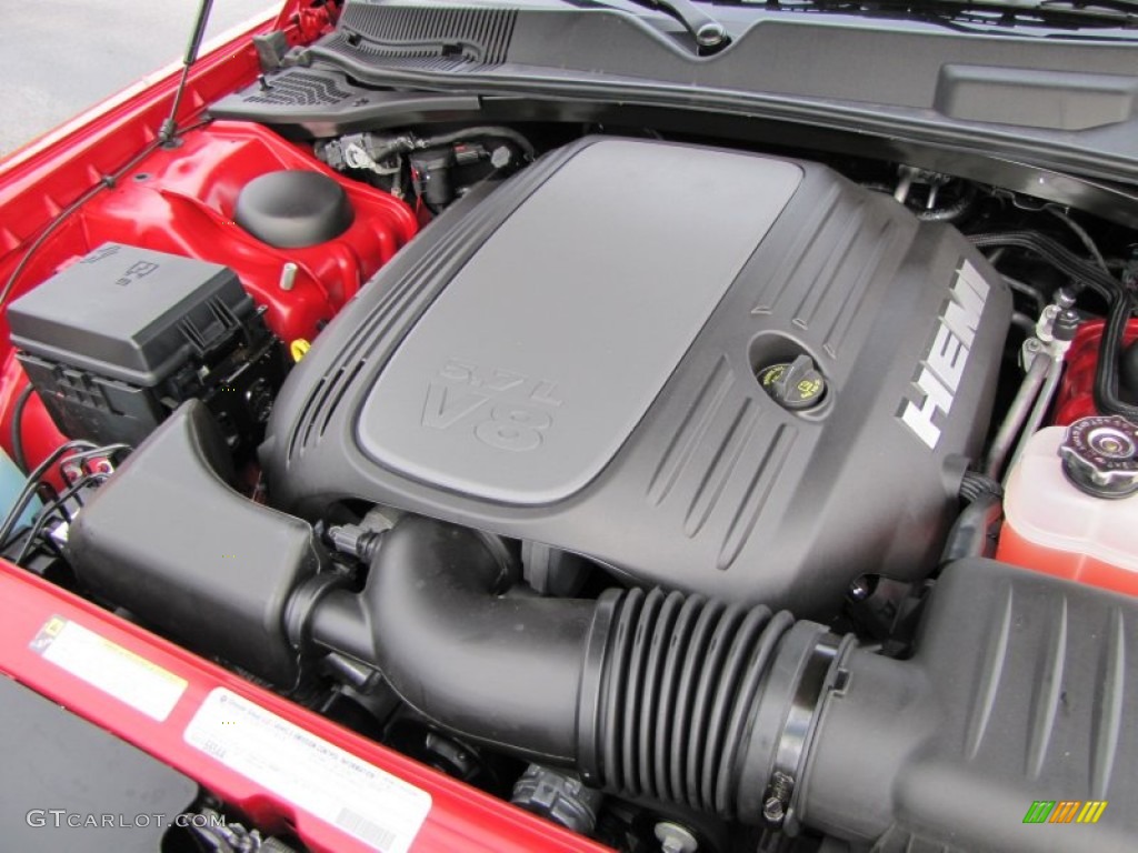 2012 Dodge Challenger R/T 5.7 Liter HEMI OHV 16-Valve MDS V8 Engine Photo #54645426