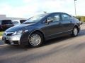 2009 Polished Metal Metallic Honda Civic Hybrid Sedan  photo #2