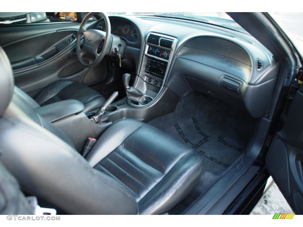 2004 Mustang GT Coupe - Black / Dark Charcoal photo #8