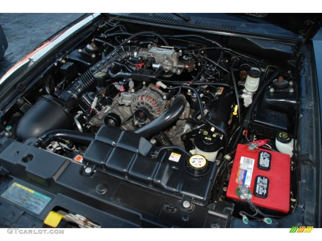 2004 Ford Mustang GT Coupe 4.6 Liter SOHC 16-Valve V8 Engine Photo #54646107