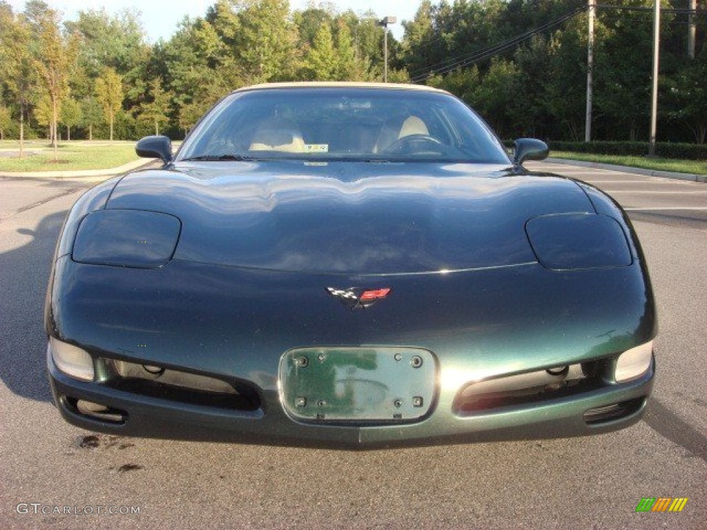 Dark Bowling Green Metallic 2000 Chevrolet Corvette Convertible Exterior Photo #54646260