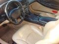 Light Oak 2000 Chevrolet Corvette Convertible Interior Color