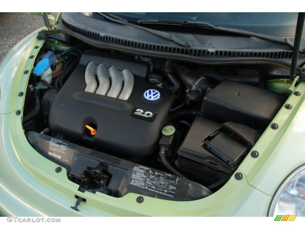 2002 Volkswagen New Beetle GLS Coupe Engine Photos