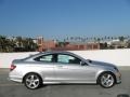 2012 Iridium Silver Metallic Mercedes-Benz C 250 Coupe  photo #3