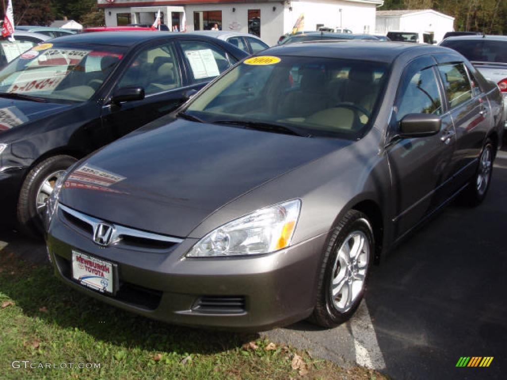 2006 Accord EX Sedan - Carbon Bronze Pearl / Ivory photo #1