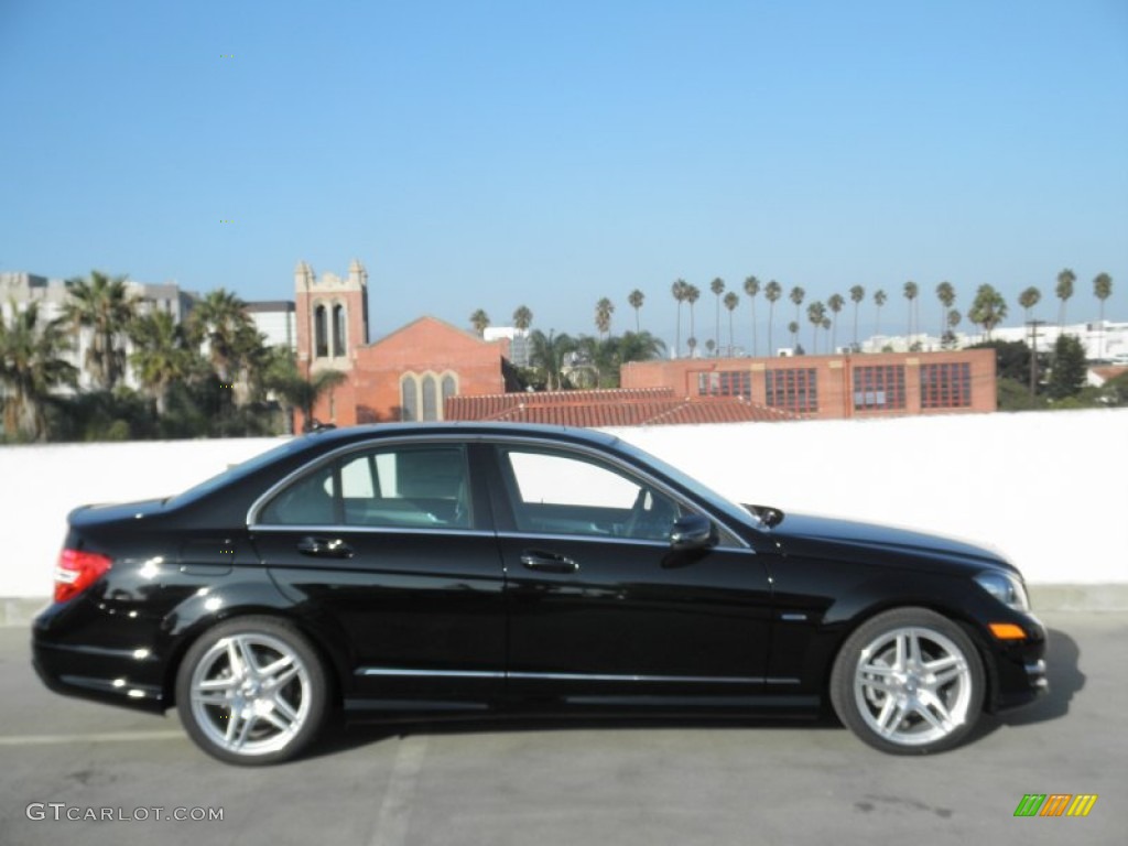 Black 2012 Mercedes-Benz C 250 Sport Exterior Photo #54647874