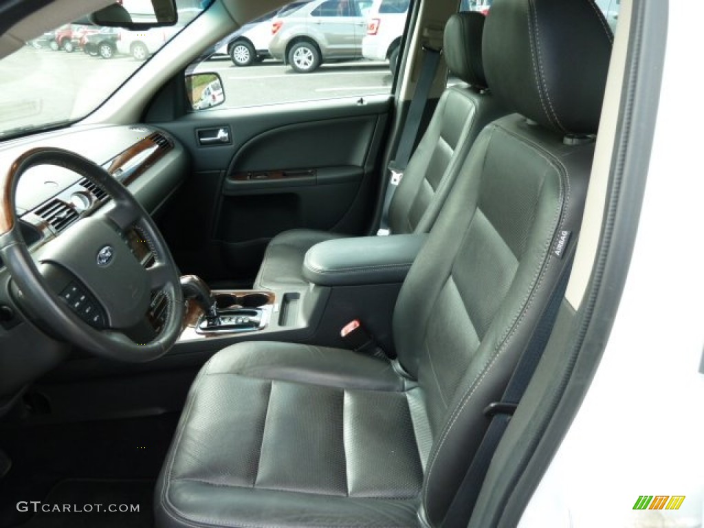 2008 Taurus Limited AWD - Oxford White / Black photo #8