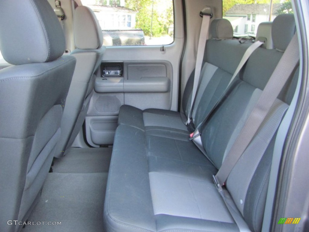 Medium Flint Interior 2007 Ford F150 XLT SuperCrew 4x4 Photo #54648960