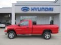 Flame Red - Ram 2500 SLT Regular Cab 4x4 Photo No. 3