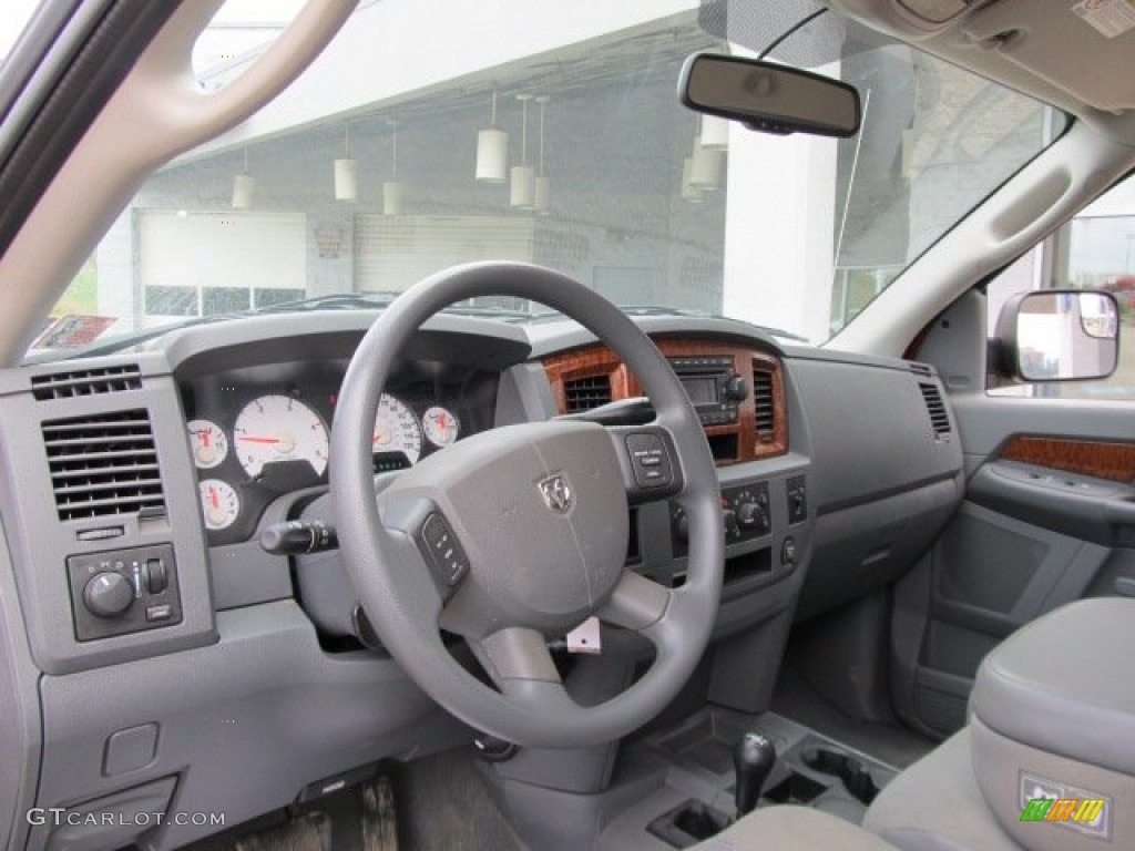 2006 Dodge Ram 2500 SLT Regular Cab 4x4 Medium Slate Gray Dashboard Photo #54649380