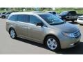 2012 Mocha Metallic Honda Odyssey Touring Elite  photo #7