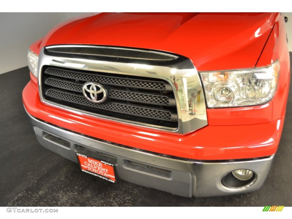 2007 Tundra SR5 TRD Double Cab - Radiant Red / Beige photo #9
