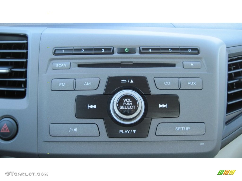 2012 Honda Civic LX Coupe Controls Photo #54650901