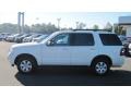 2010 White Suede Ford Explorer XLT  photo #2