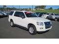 2010 White Suede Ford Explorer XLT  photo #7