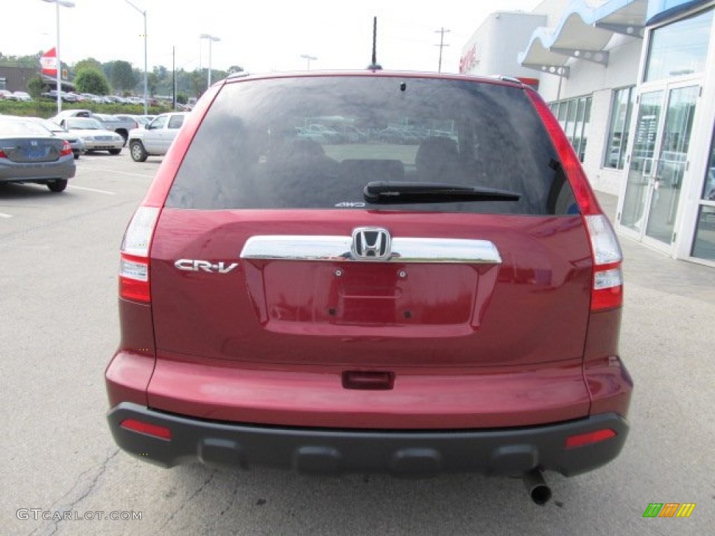 2009 CR-V EX-L 4WD - Tango Red Pearl / Gray photo #7