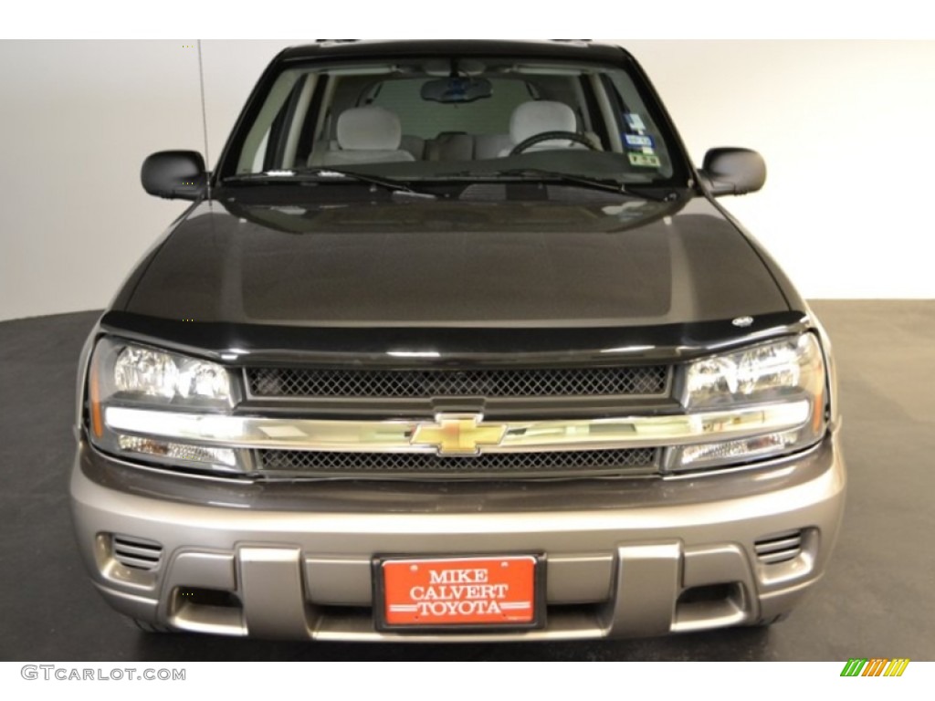 2008 TrailBlazer LS - Graystone Metallic / Light Gray photo #2