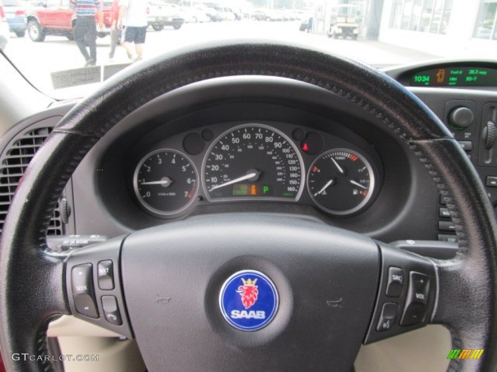 2004 Saab 9-3 Arc Sedan Steering Wheel Photos