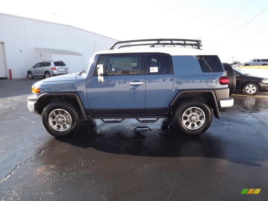 Cavalry Blue 2012 Toyota FJ Cruiser 4WD Exterior Photo #54652431