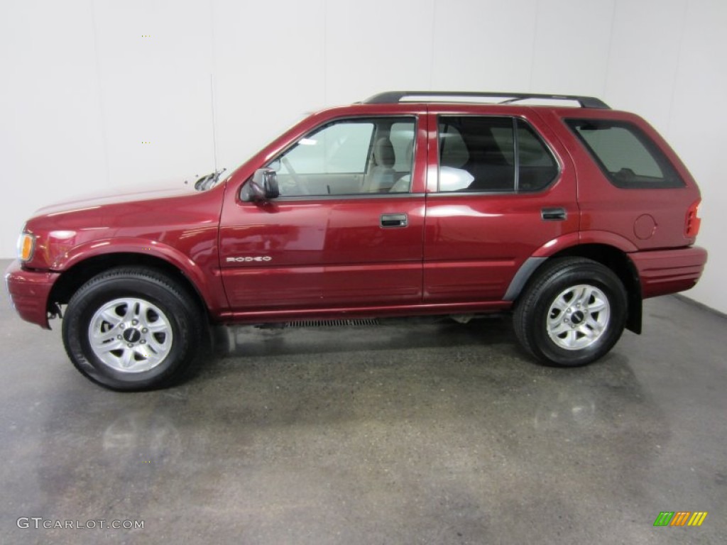 Excessive Red Mica 2004 Isuzu Rodeo S 4WD Exterior Photo #54653577
