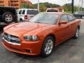 2011 Toxic Orange Pearl Dodge Charger Rallye  photo #1