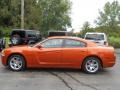 2011 Toxic Orange Pearl Dodge Charger Rallye  photo #12