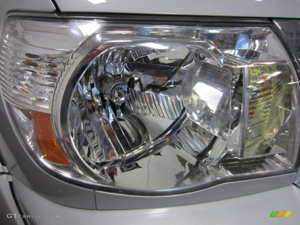 2009 Tacoma V6 SR5 Double Cab 4x4 - Silver Streak Mica / Graphite Gray photo #5
