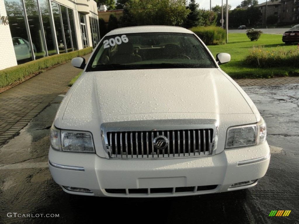 2006 Grand Marquis LS - Vibrant White / Light Camel photo #2