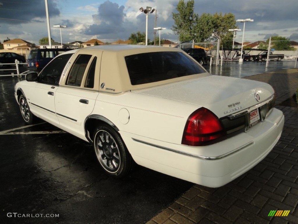 2006 Grand Marquis LS - Vibrant White / Light Camel photo #5