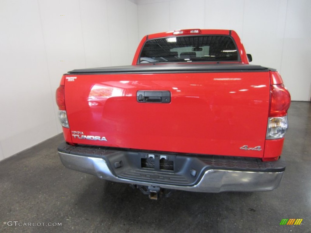 2008 Tundra TRD CrewMax 4x4 - Radiant Red / Graphite Gray photo #10