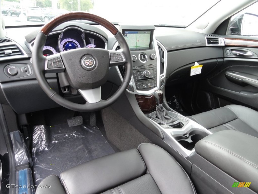 Ebony/Ebony Interior 2012 Cadillac SRX Luxury AWD Photo #54656133