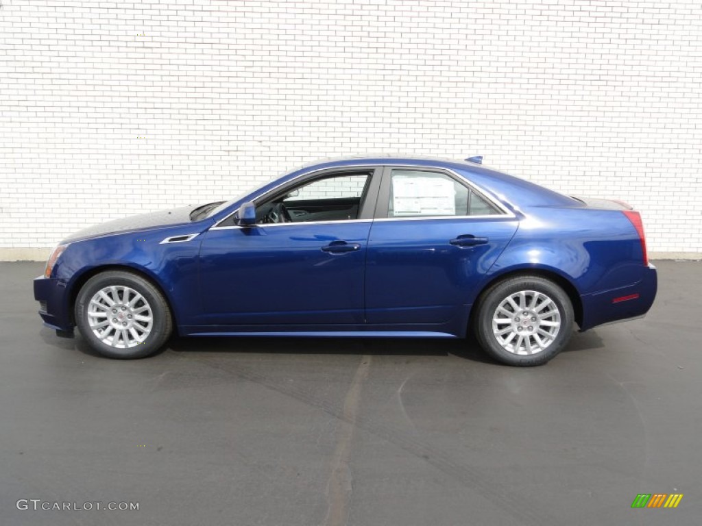 Opulent Blue Metallic 2012 Cadillac CTS 4 3.0 AWD Sedan Exterior Photo #54656286
