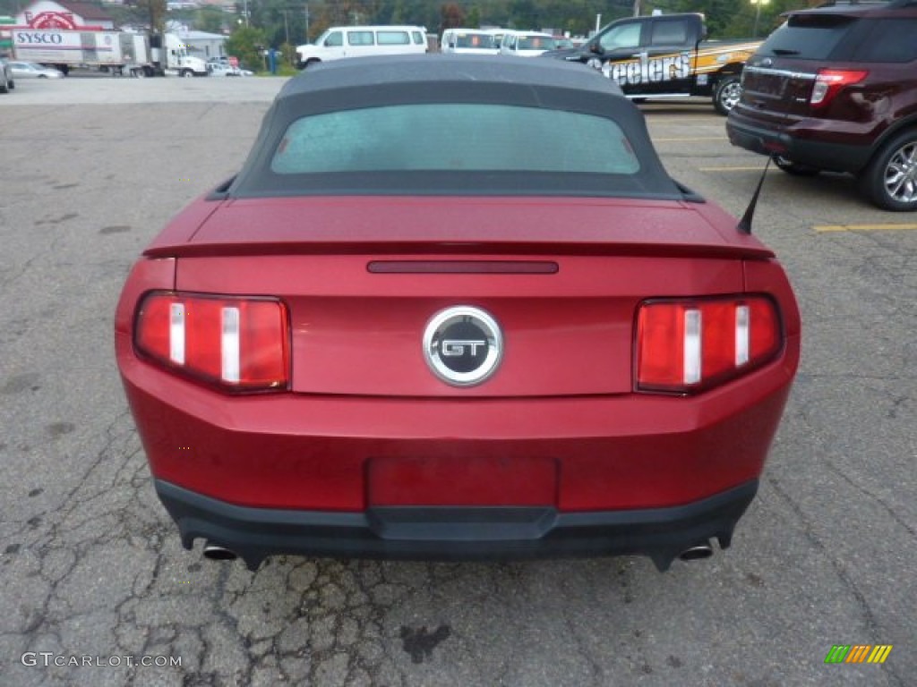 Red Candy Metallic 2012 Ford Mustang GT Convertible Exterior Photo #54656571