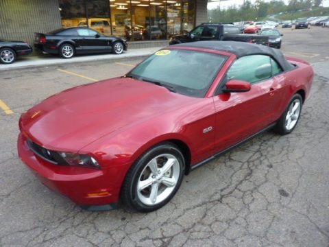 2012 Ford Mustang GT Convertible Data, Info and Specs